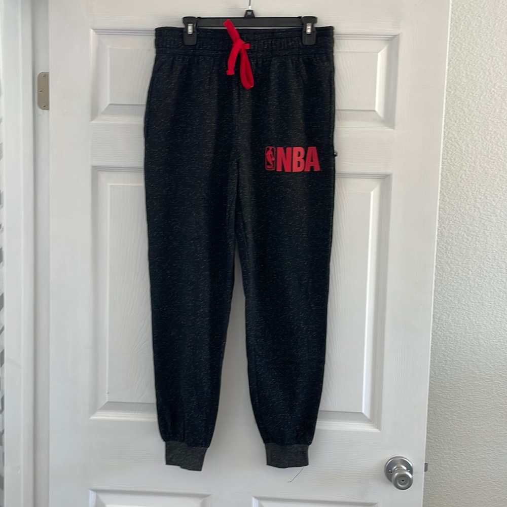 Dotted Black NBA sweatpants